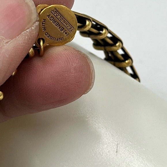 ALEXAND ANI Gypsy Wrap Bracelet Vintage 66 Retired Rafaelian Gold Finish - Picture 13 of 13